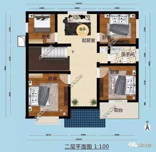 100平自建別墅設(shè)計