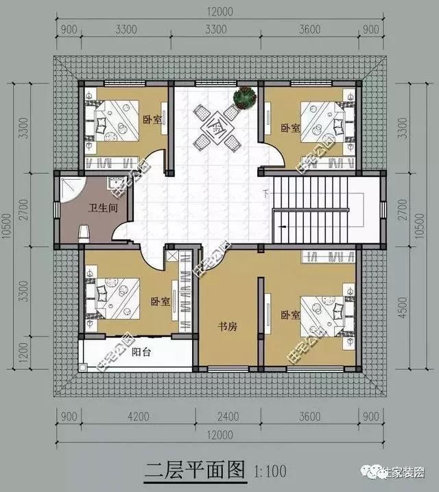 100平自建別墅設(shè)計