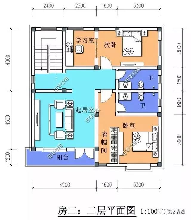 100平自建別墅設(shè)計