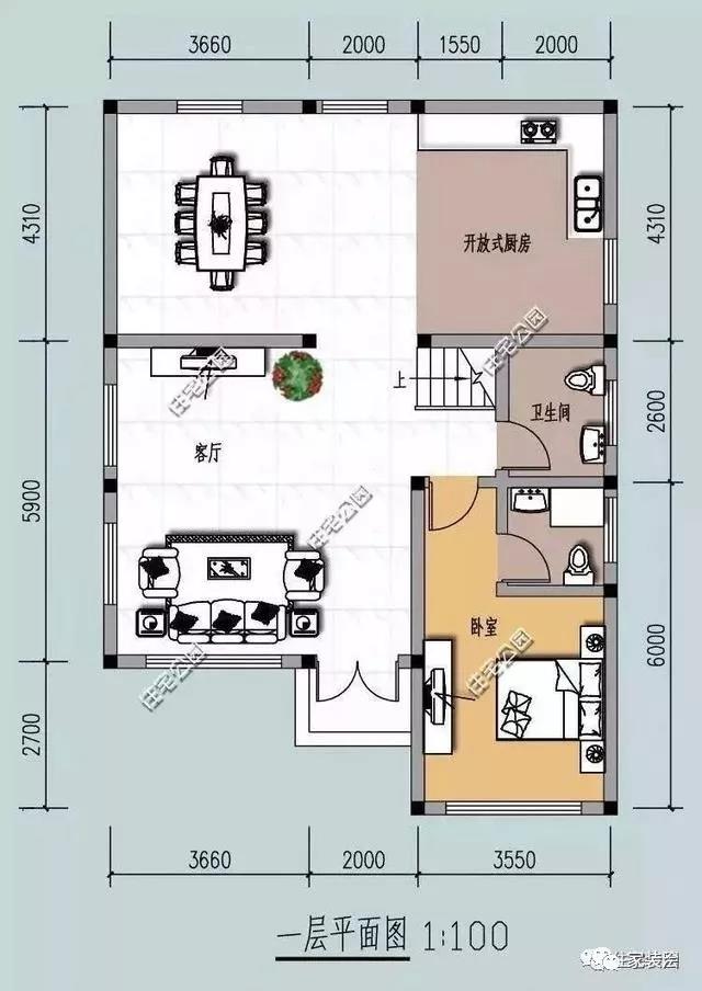 100平自建別墅設(shè)計