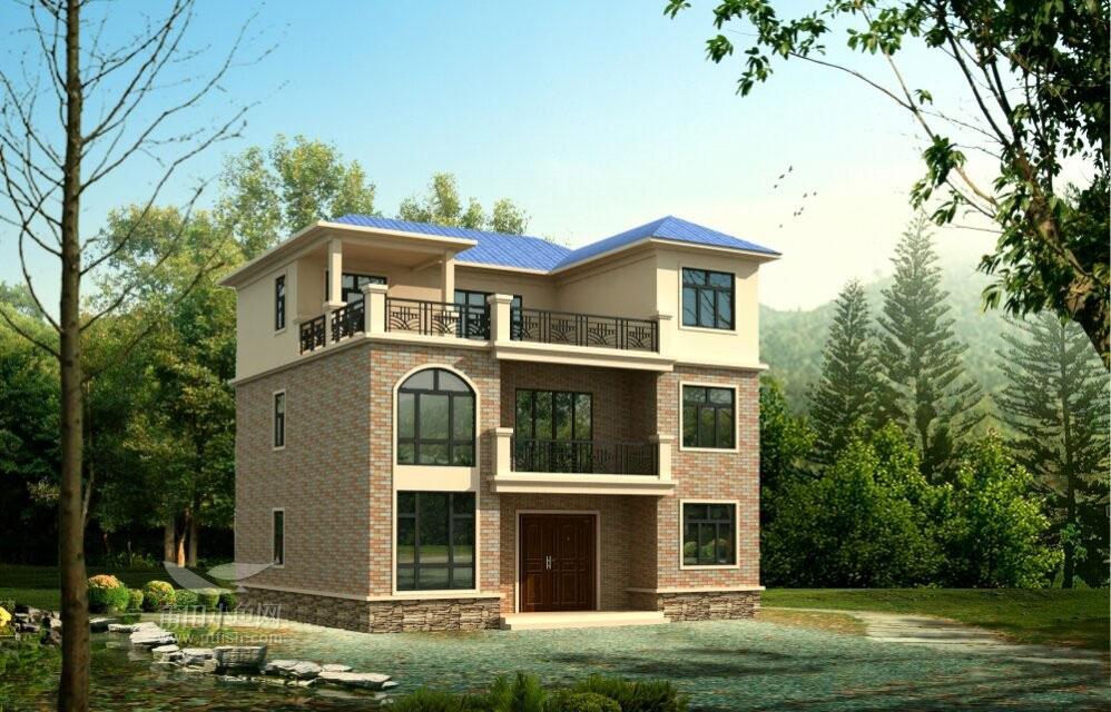 免費(fèi)120㎡三層自建房設(shè)計圖   自建房設(shè)計圖紙分享