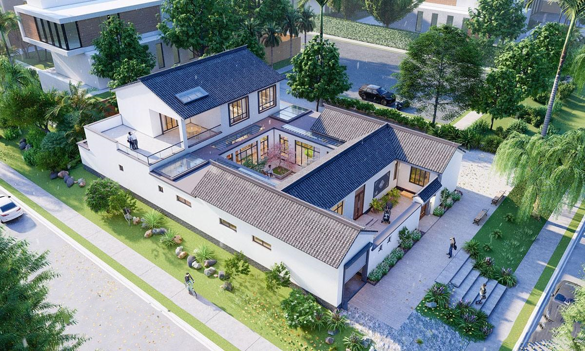 二層鄉(xiāng)村自建房設(shè)計(jì)圖，鄉(xiāng)村建房設(shè)計(jì)全套圖